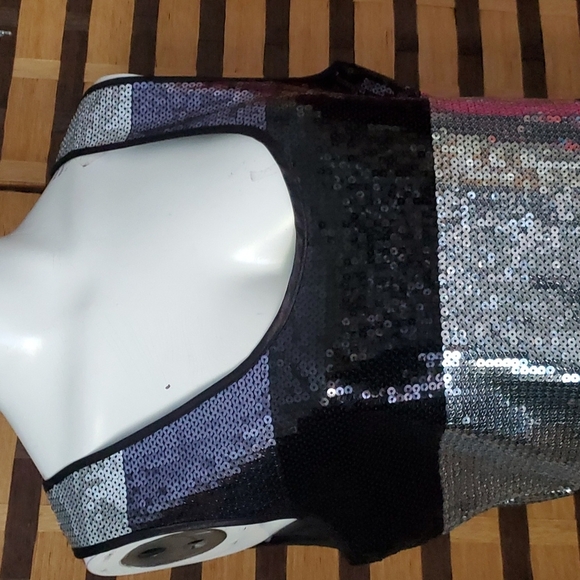 Debbie Shuchat lined sequin top - Picture 5 of 10